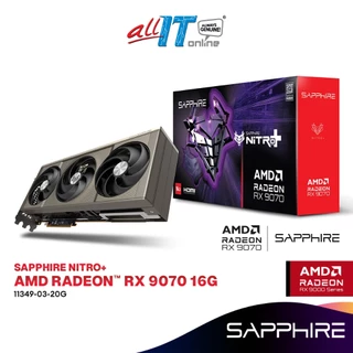SAPPHIRE NITRO+ AMD Radeon RX 9070 16GB GDDR6 Graphics Card | 11349-01-20G