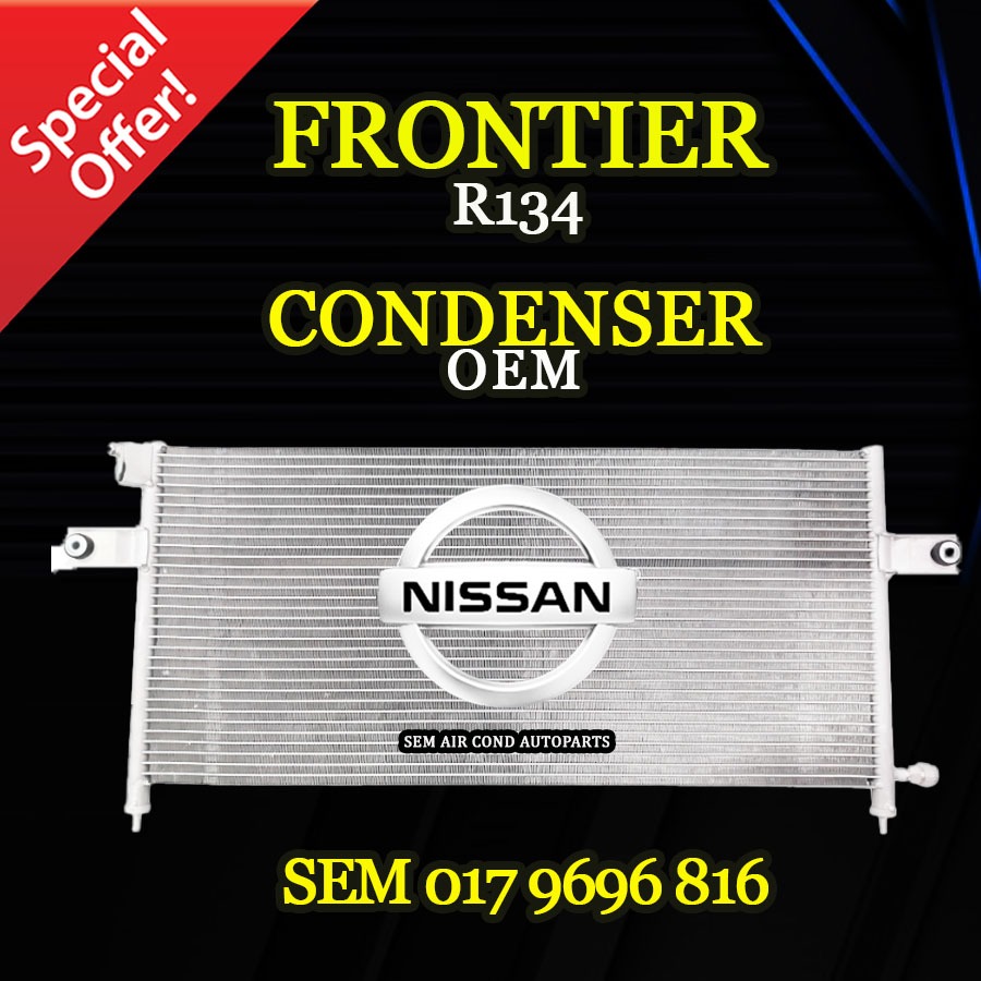 NISSAN FRONTIER R134 OEM NEW CONDENSER/ KONDENSER (CAR AIRCOND SYSTEM ...