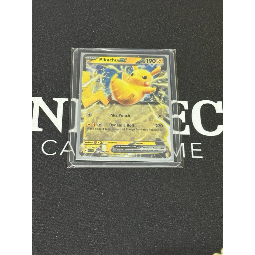 Carte Pokemon Or Carte Pokémon Pikachu Ex 063/193 - Double Rare - Écarlate & Violet Pikachu Ex Price Chart