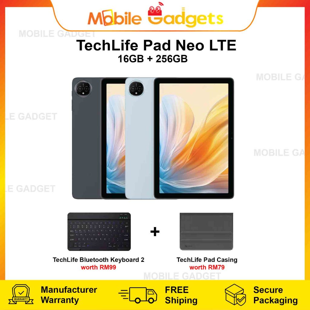 Realme TechLife Pad Neo / Pad Plus 12 (16GB+256GB) | LTE version ...