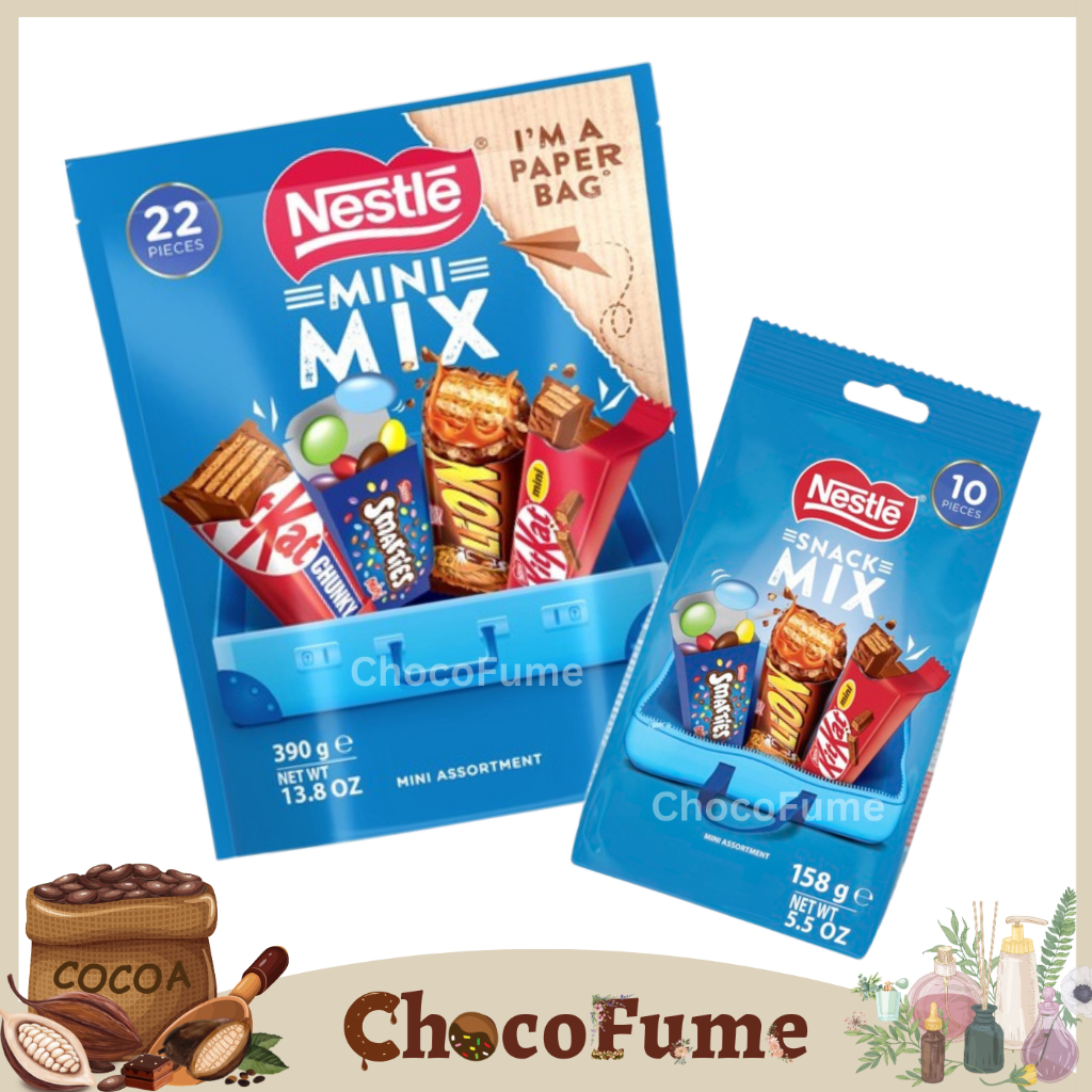 Nestle Mini Mix Snack Assortment Sharing Pouch 158g ~ 390g | Shopee ...