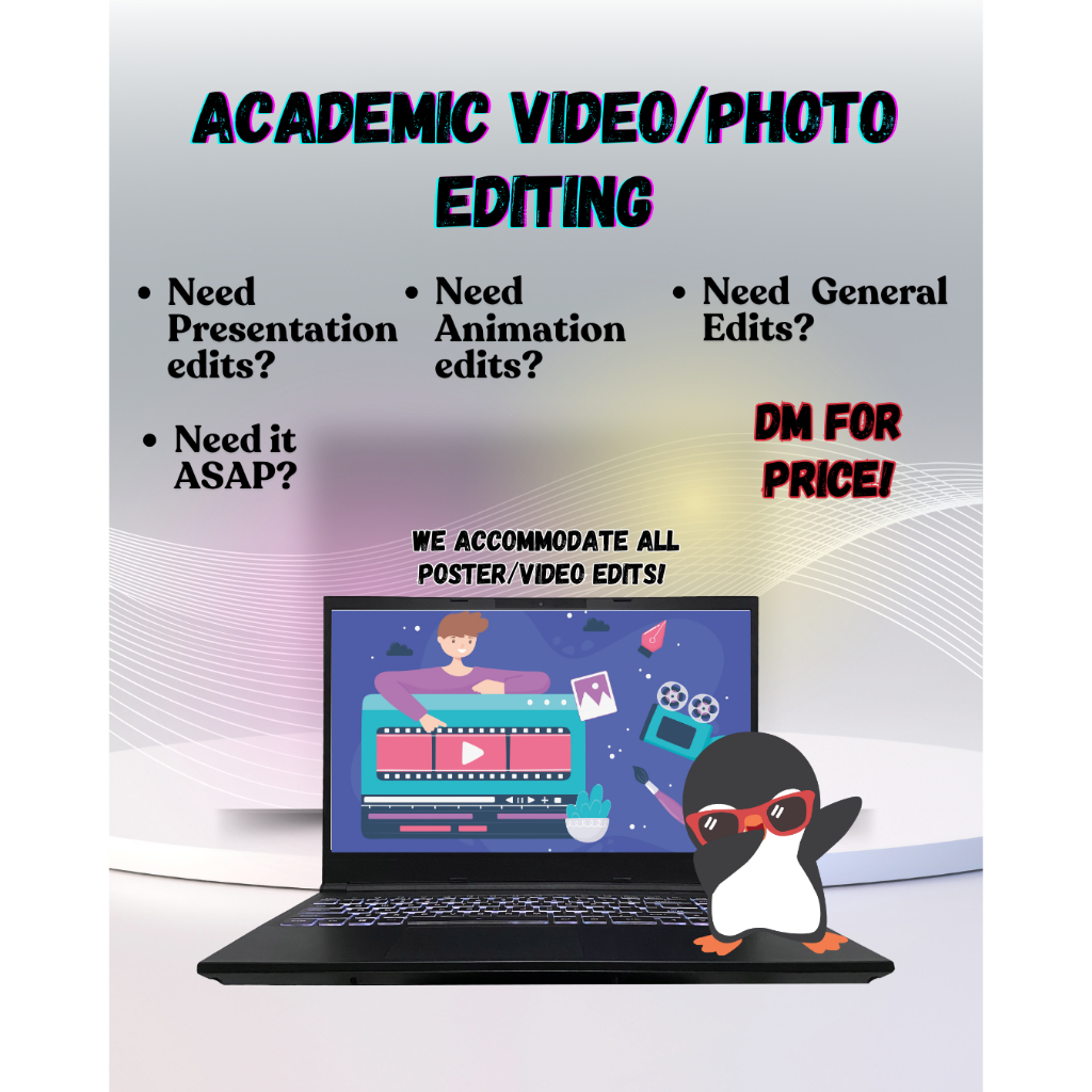 Video Editor ASAP delivery (WHATSAPP) | Shopee Malaysia
