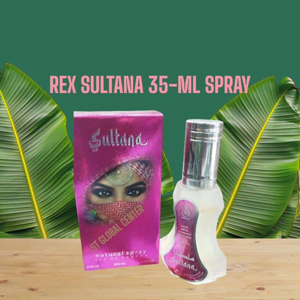 Rex Sultana 35Ml Natural Spray Edp Perfume From Dubai | Shopee Malaysia