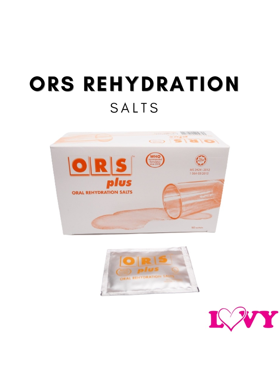 ORS PLUS ORAL REHYDRATION SALTS 50 SACHETS (1 BOX) | Shopee Malaysia