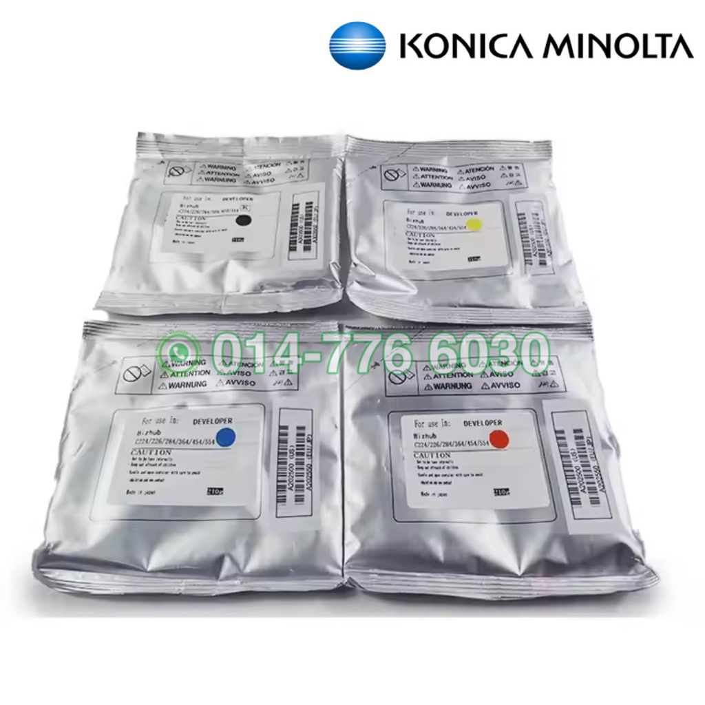 Original Konica Minolta Bizhub Developer Toner DV311 C220 C280 C360 ...