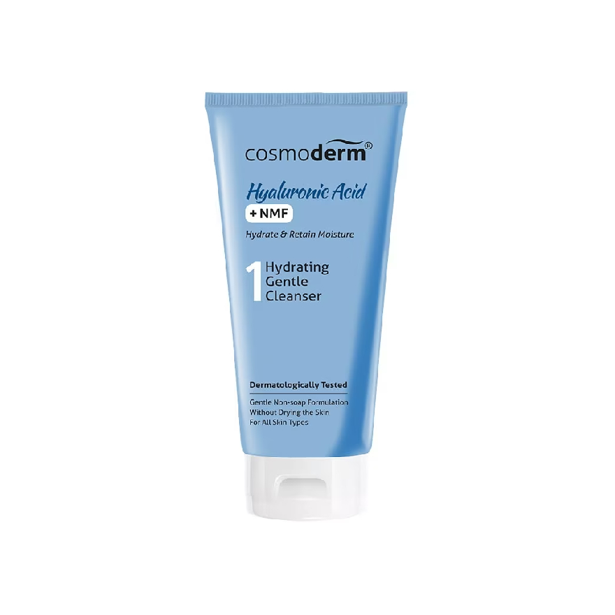 🪷 COSMODERM : Hyaluronic Acid Hydrating Gentle Cleanser