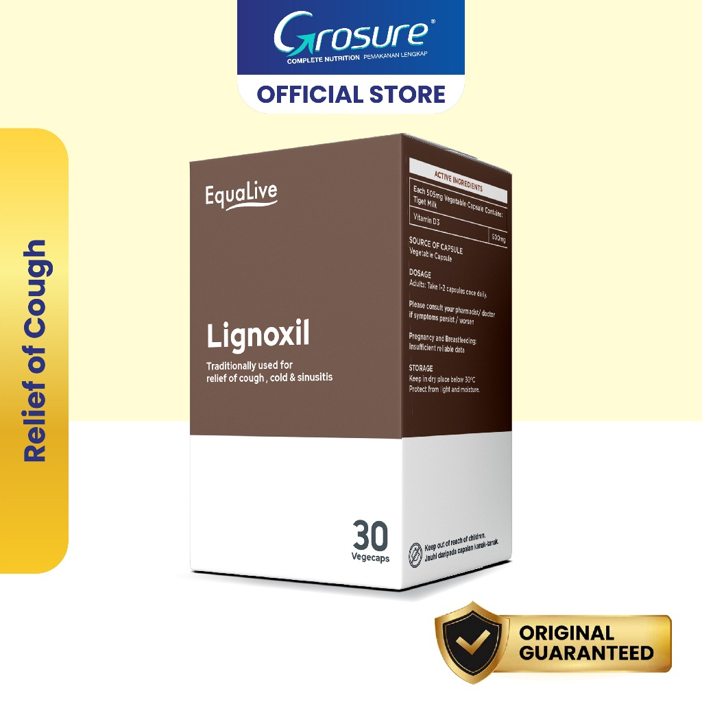 EquaLive Lignoxil Vegecap Blisters (10's/30's/30's x 2) | Shopee Malaysia