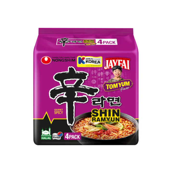 NONGSHIM SHIN RAMYUN X4 : TOOMBA/TOM YUM | Shopee Malaysia