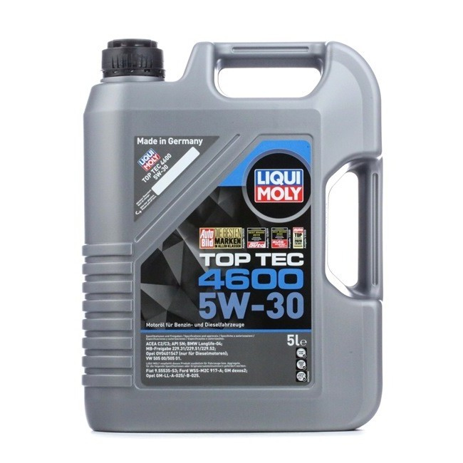 LIQUI MOLY 5L Top Tec 4600 Motor Oil 5W30 main image 0
