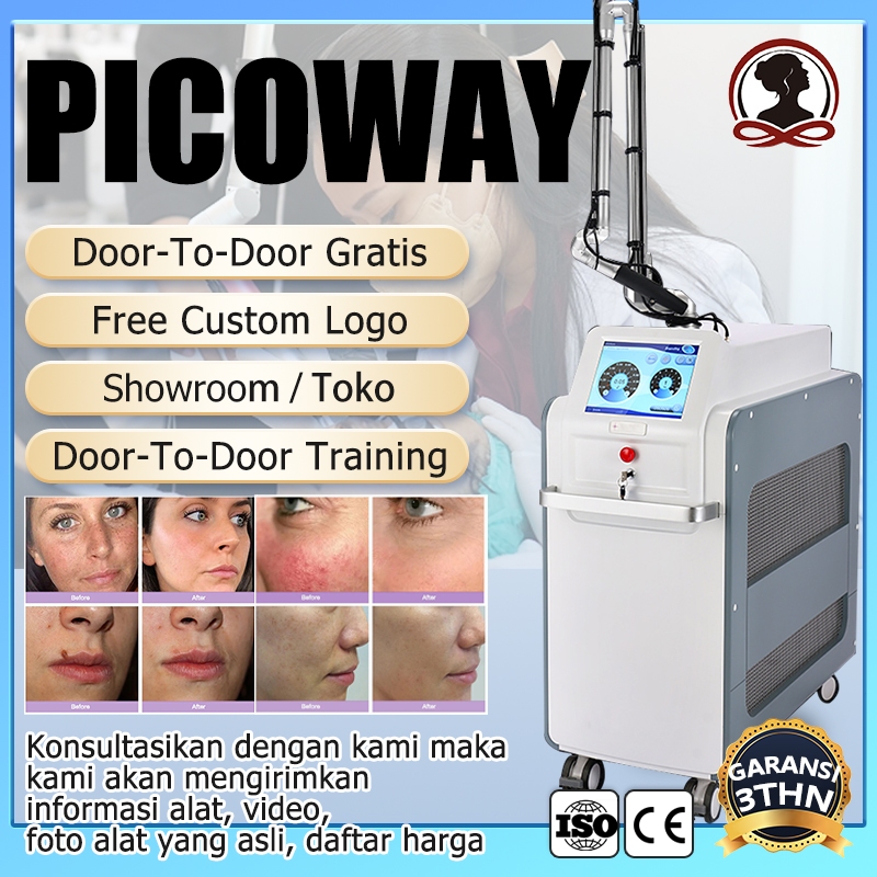 picosecond laser pico laser alat klinik kecantikan anak patung hitam