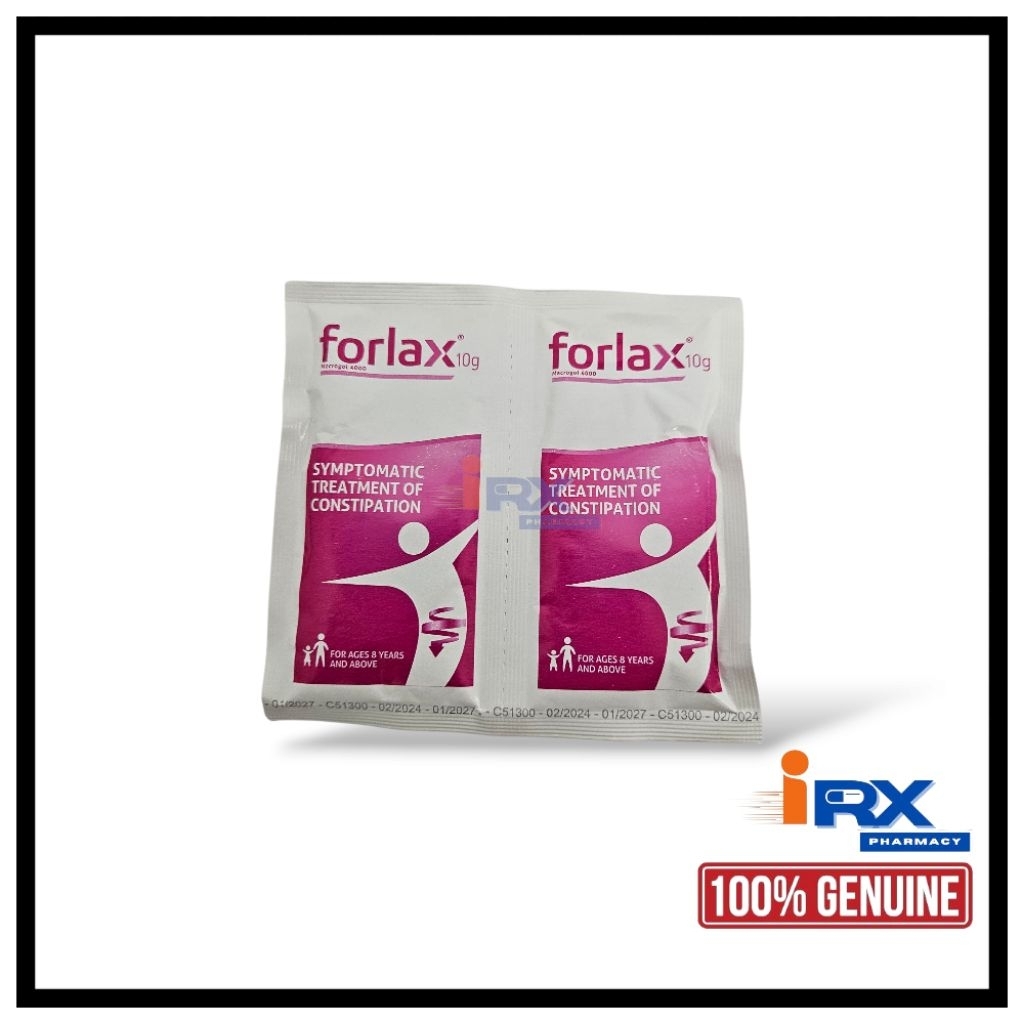 [100% GENUINE] Forlax 4g Kids/ 10g Adult 1 Sachet | Relieve ...
