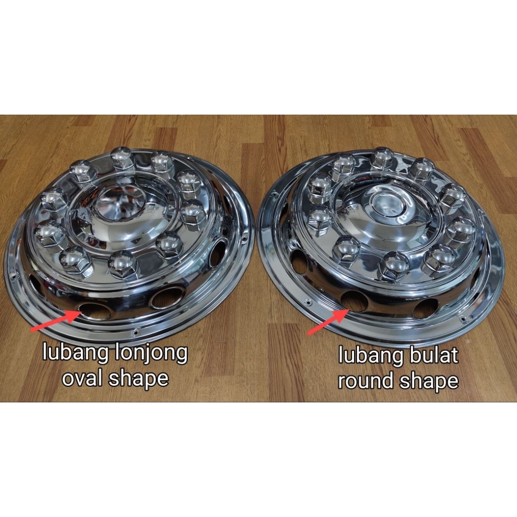 Universal 22.5 tiubless rim cover (1 unit) | Shopee Malaysia