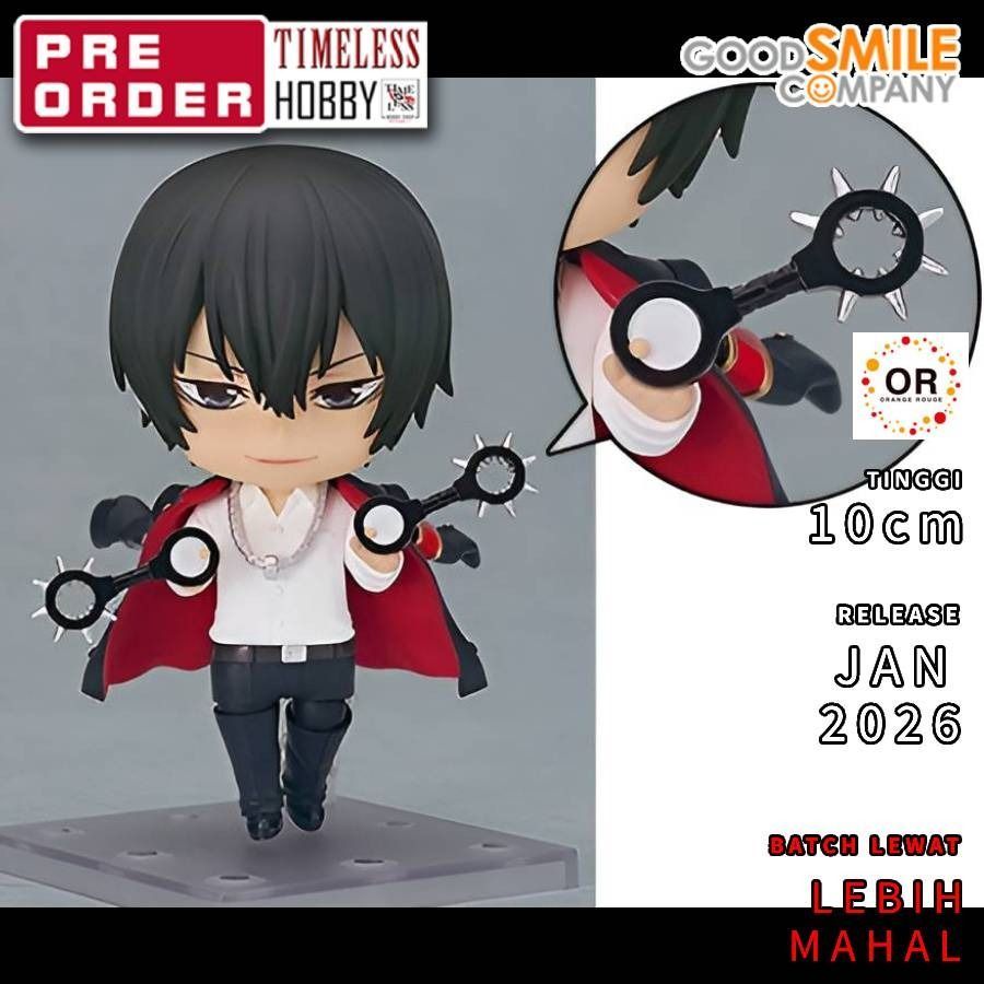 CHEAPEST NENDOROID Kyoya Hibari Figure Katekyo Hitman REBORN! 2.0 GSC ...