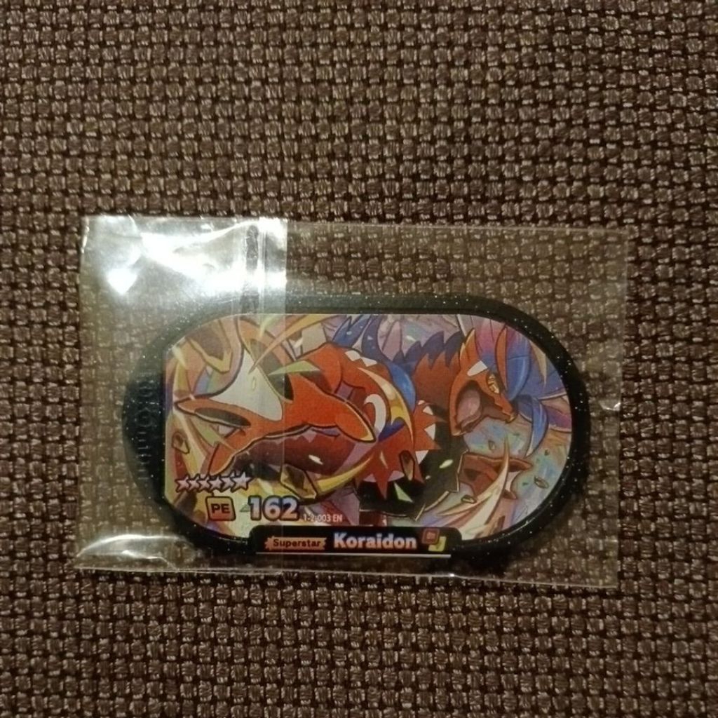 pokemon Mezastar version 2: Koraidon ...100% original... good condition ...