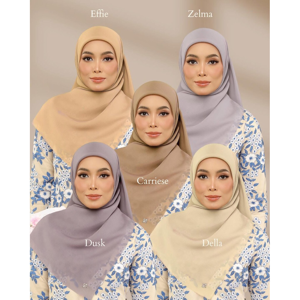 PETAL COLLECTION BY THE HIJAB CO | Sutra Silk With Rhinestone’s ...