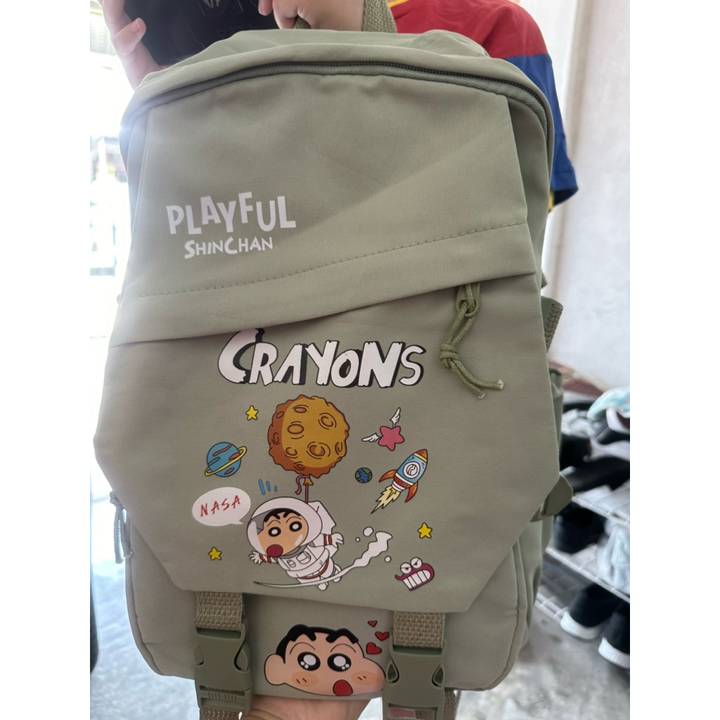 Crayon shin chan bag 蜡笔小新背包 | Shopee Malaysia