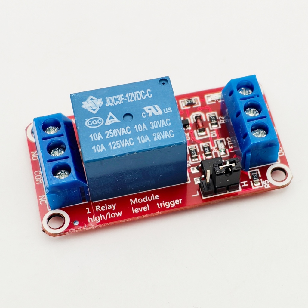 Single Relay Module With Optocoupler Isolation 5V/12V | Shopee Malaysia
