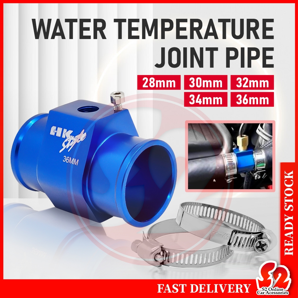 28/30/32/34/36mm HKS Water Temperature Joint Pipe Temp Sensor Gauge ...