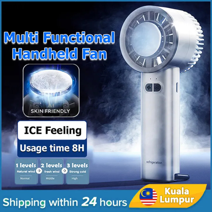 Mini Fan Rechargeable High Speed Refrigeration Fan Portable Fan ...