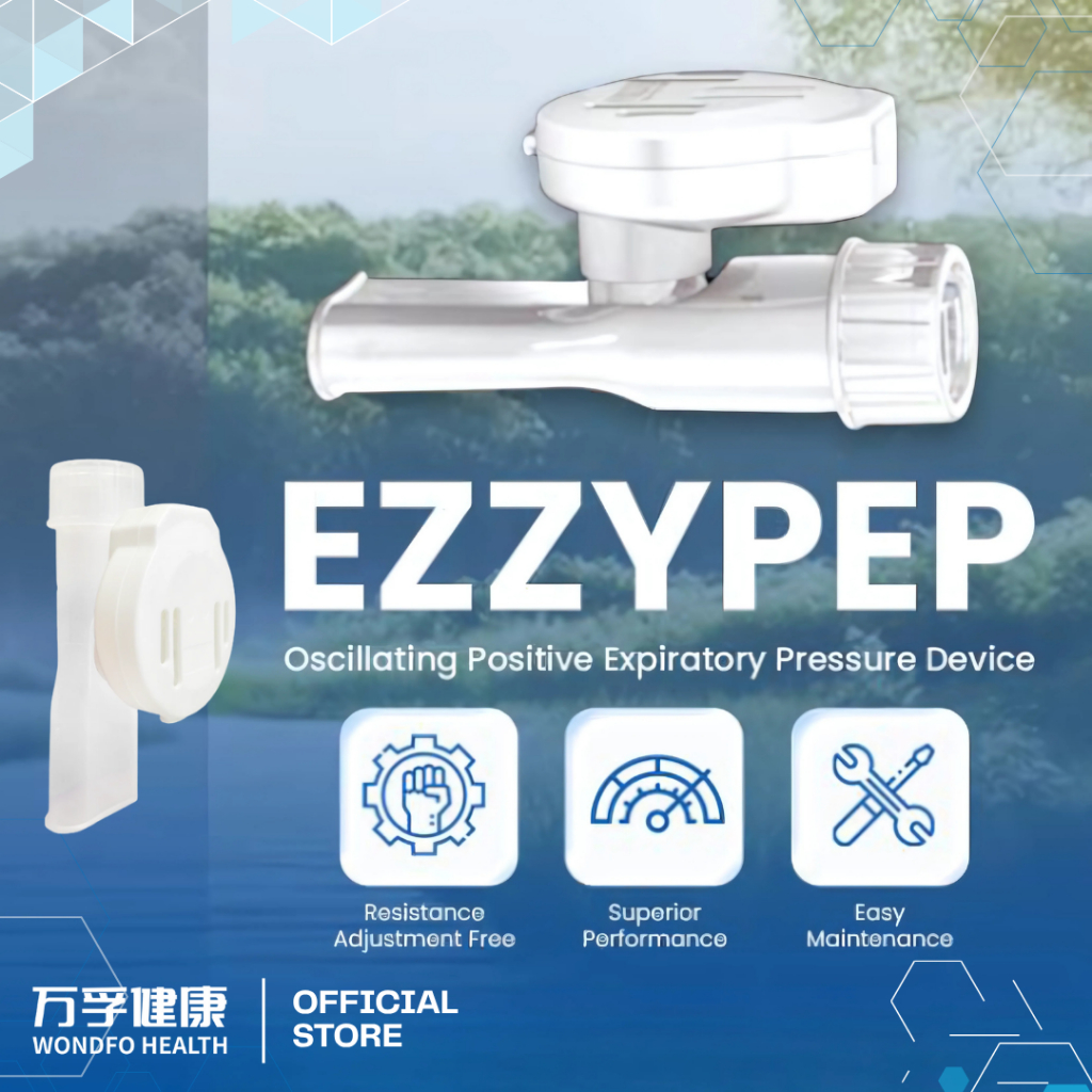 EZZYPEP(OPEP) Device Air Physio, Lung Trainer, breathing exerciser ...