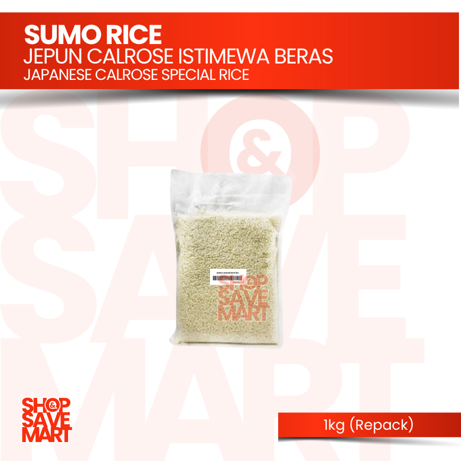 Sumo Calrose Japanese Sushi Special Rice - 5kg | Beras Sushi Beras Baby ...