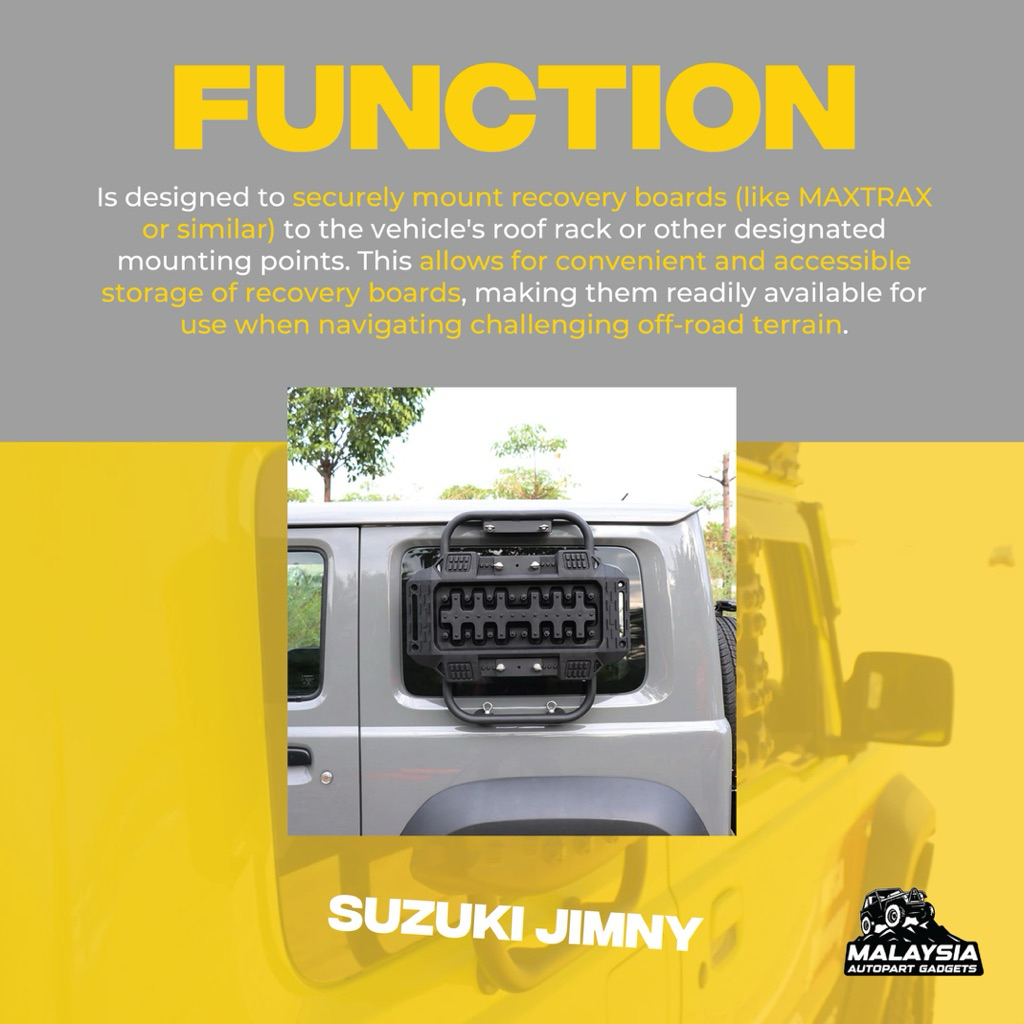 Suzuki Jimny JB74 Sierra Racks V1 Recovery Board Rack | Shopee Malaysia