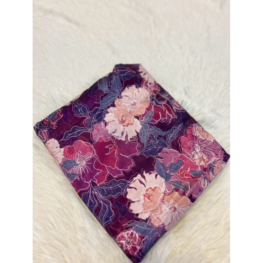 kain pasang corak batik latest design satin emboss | Shopee Malaysia