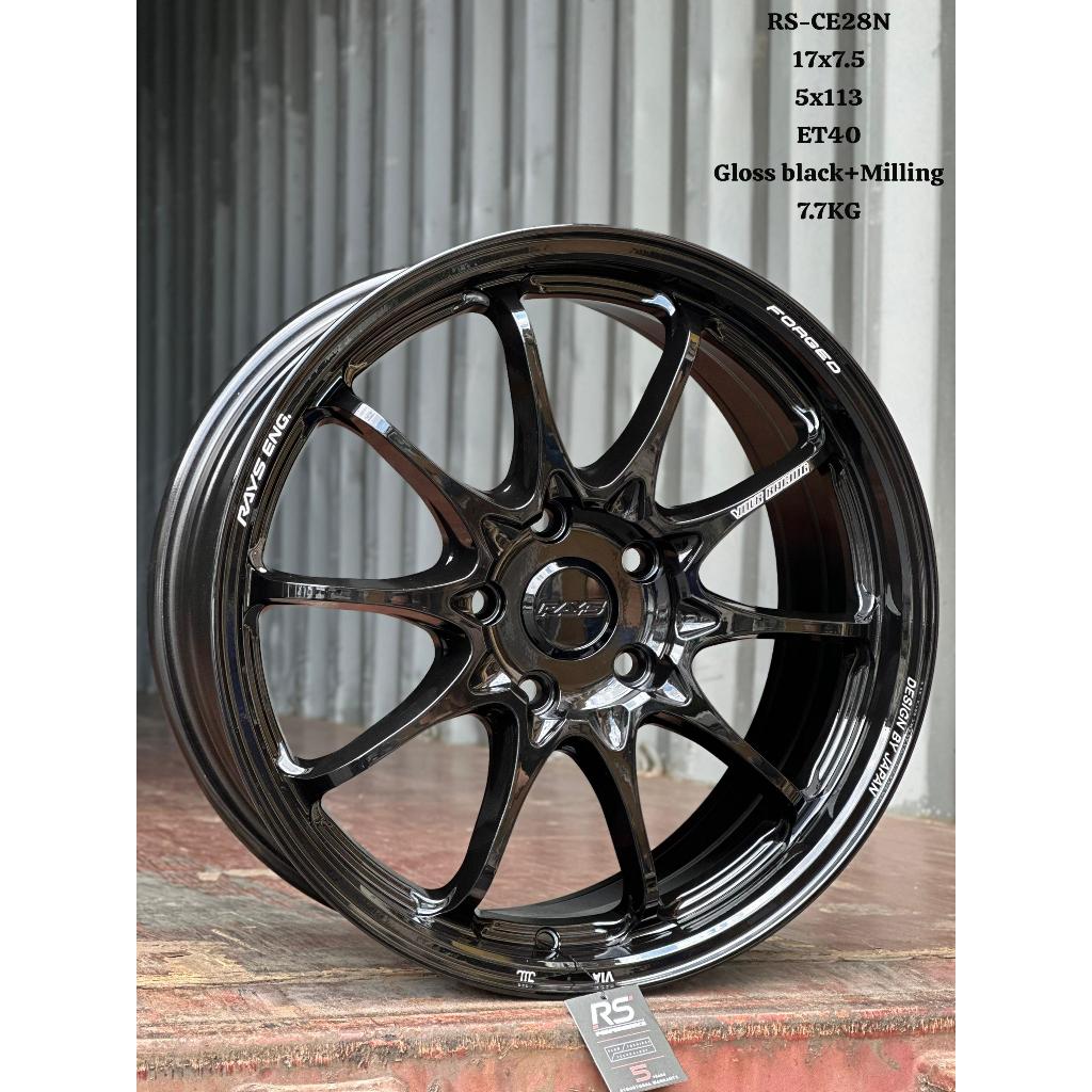 RS-CE28N RS PERFORMANCE 17 INCH 17X7.5/17X8/17X8.5 FLOW FORMING NEW RIM ...