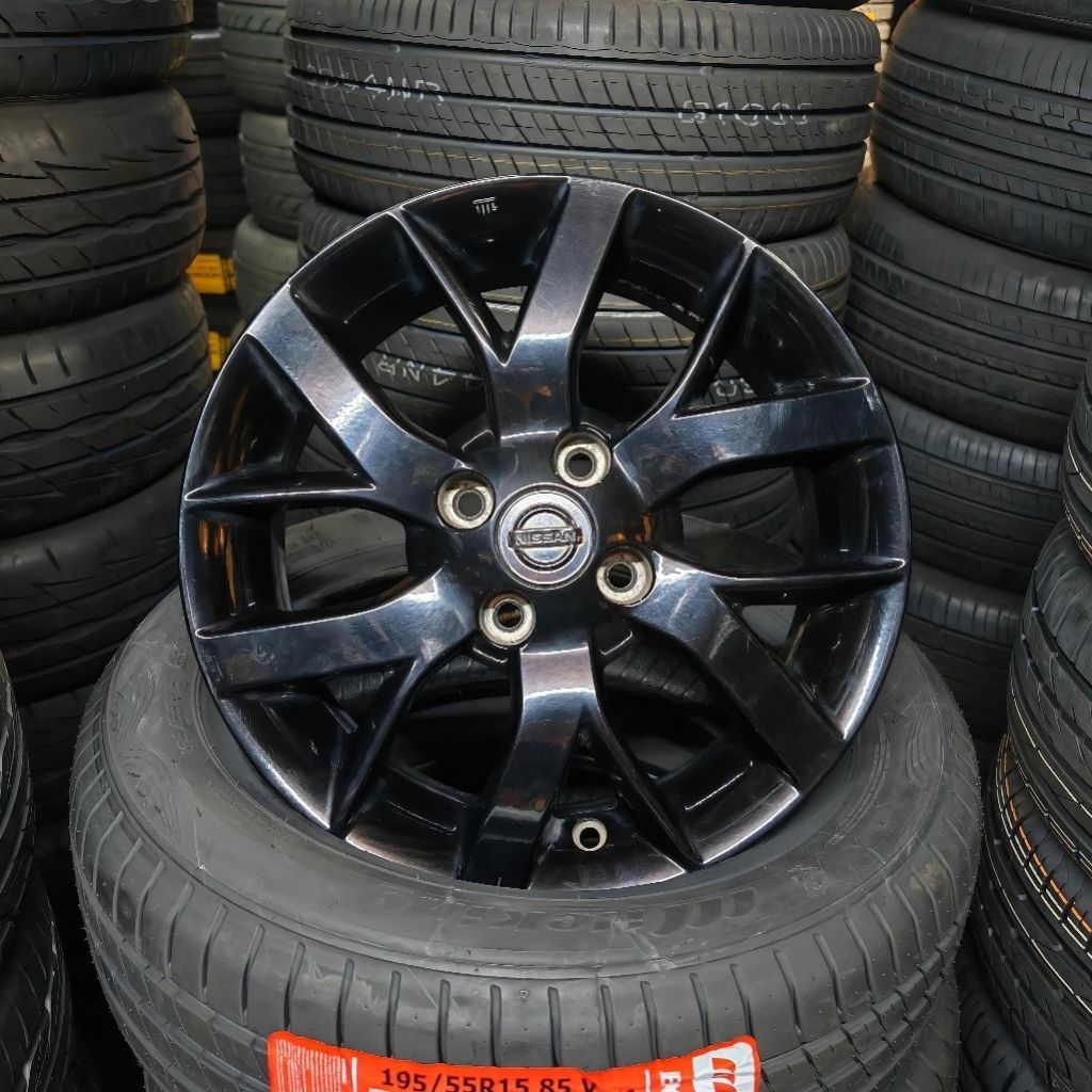 [1PC] Nissan Almera N17 Original Rim 15inch for (Nissan,Dacia,Lada ...