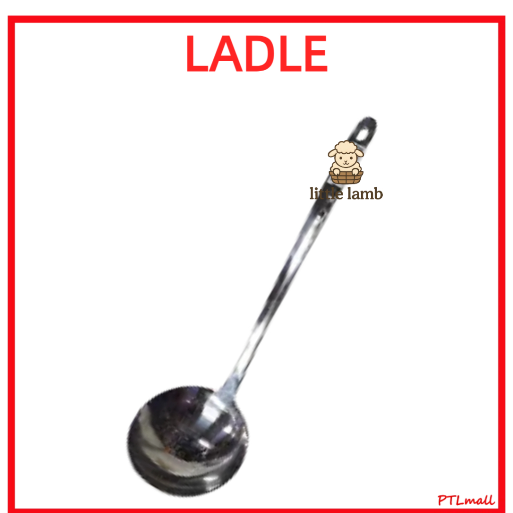 STAINLESS STEEL LADLE (Solid & Strainer Type) For Cooking | Soup ...