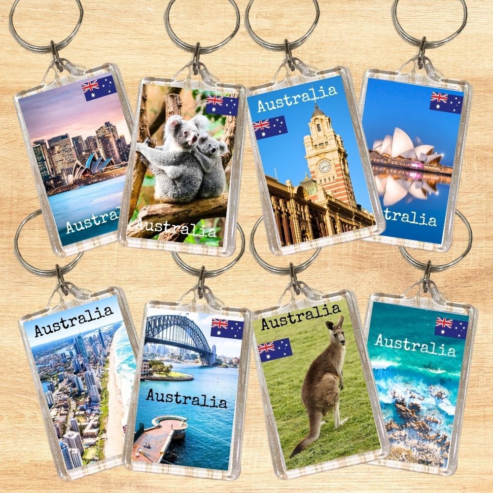 Australia Gift Souvenir Keychain Door Gift Culture Festivities Travel ...
