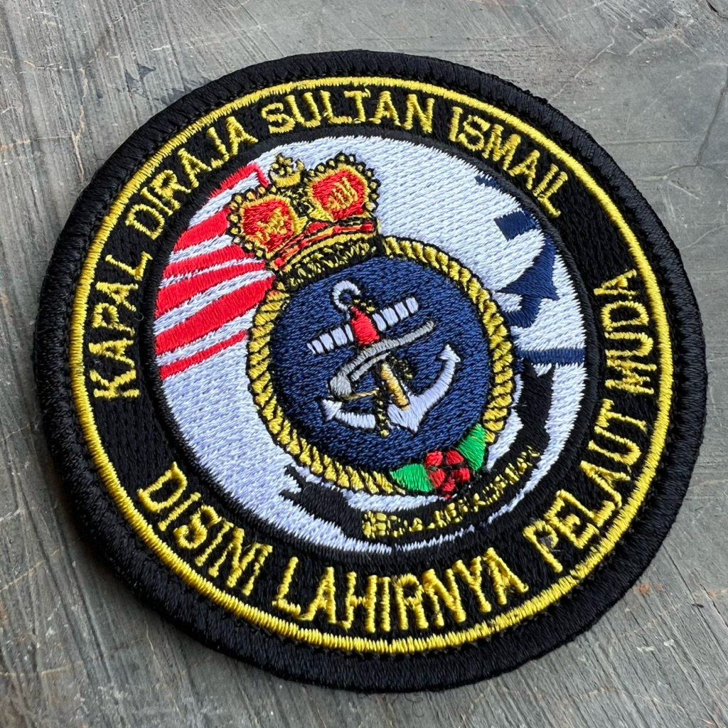 KD Sultan Ismail embroidered patch | Shopee Malaysia