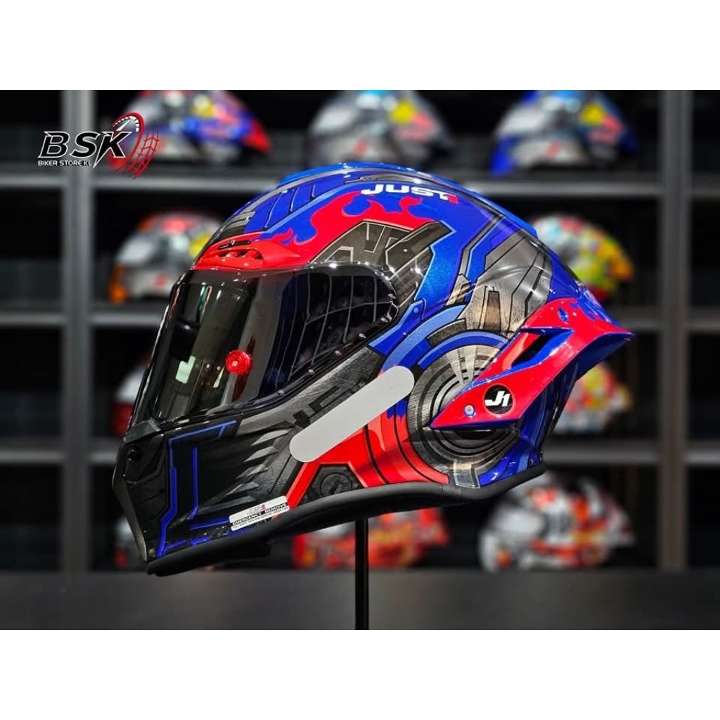 Just1 Optimus Prime Motorcycle Helmet Original JUST1