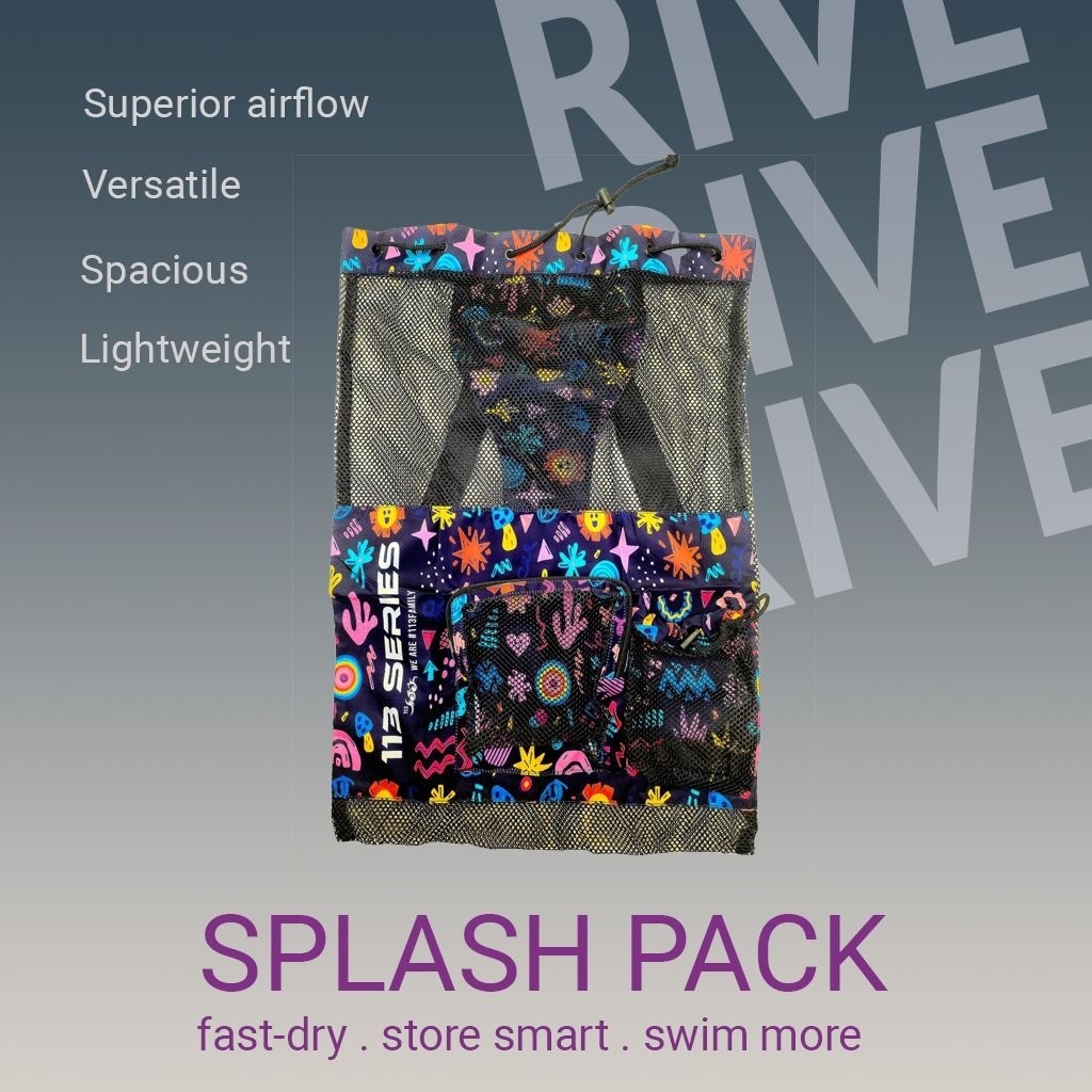 RIVE Swim Mesh Bag - Splash Pack | Shopee Malaysia