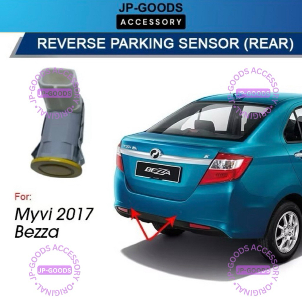 PERODUA Bezza Myvi Axia Aruz 2018 Rear Reverse Parking Sensor Genuine ...