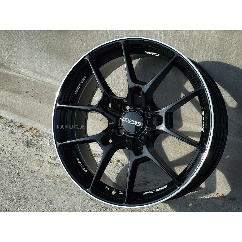New Car Sport Rim THAILAND RAYS VOLK RACING G025 17x7.5J 4x100 ET40 ...