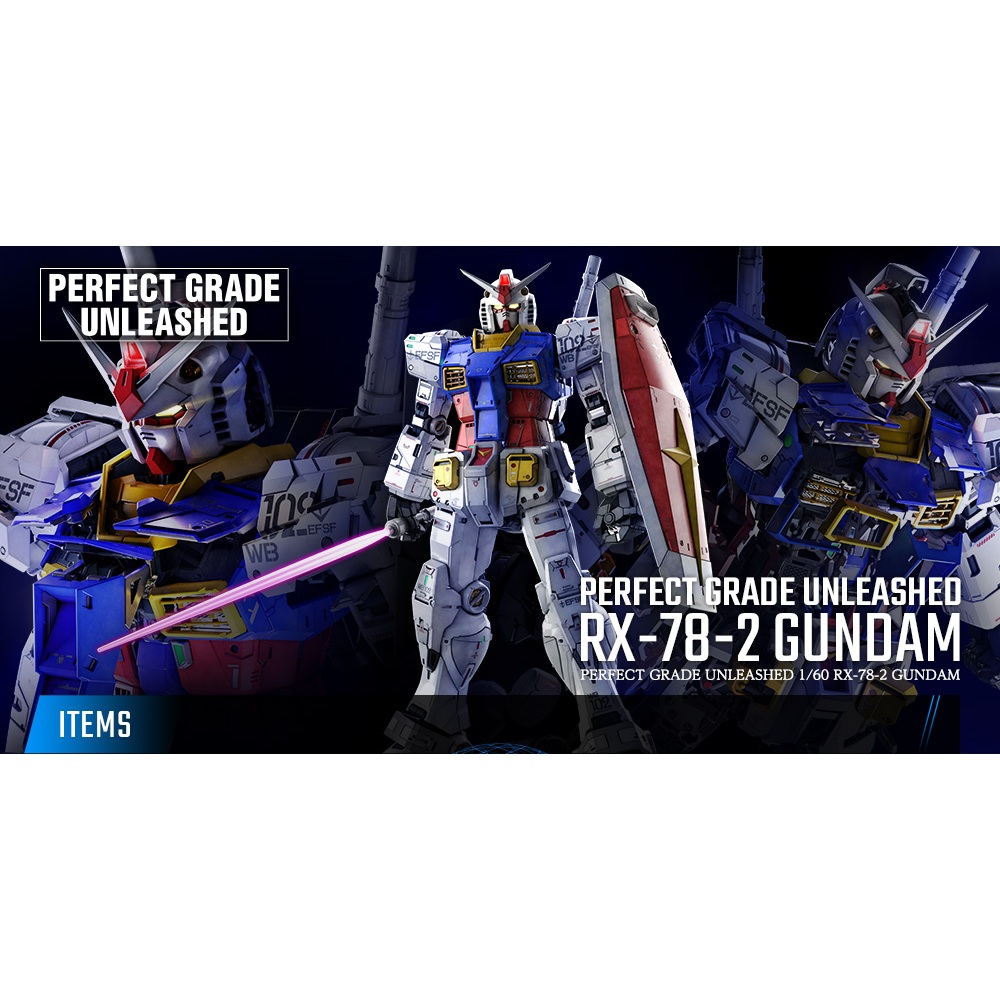 BANDAI PERFECT GRADE UNLEASHED GUNDAM RX-78-2 | Shopee Malaysia