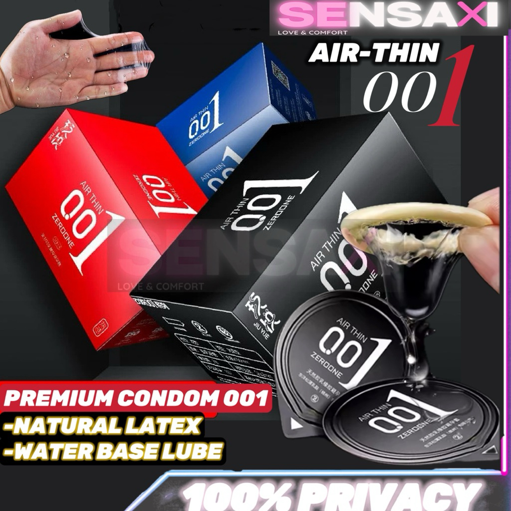 SENSAXI YLYQ Premium Condom Air-Thin 001 Water Base Kondom Berduri ...