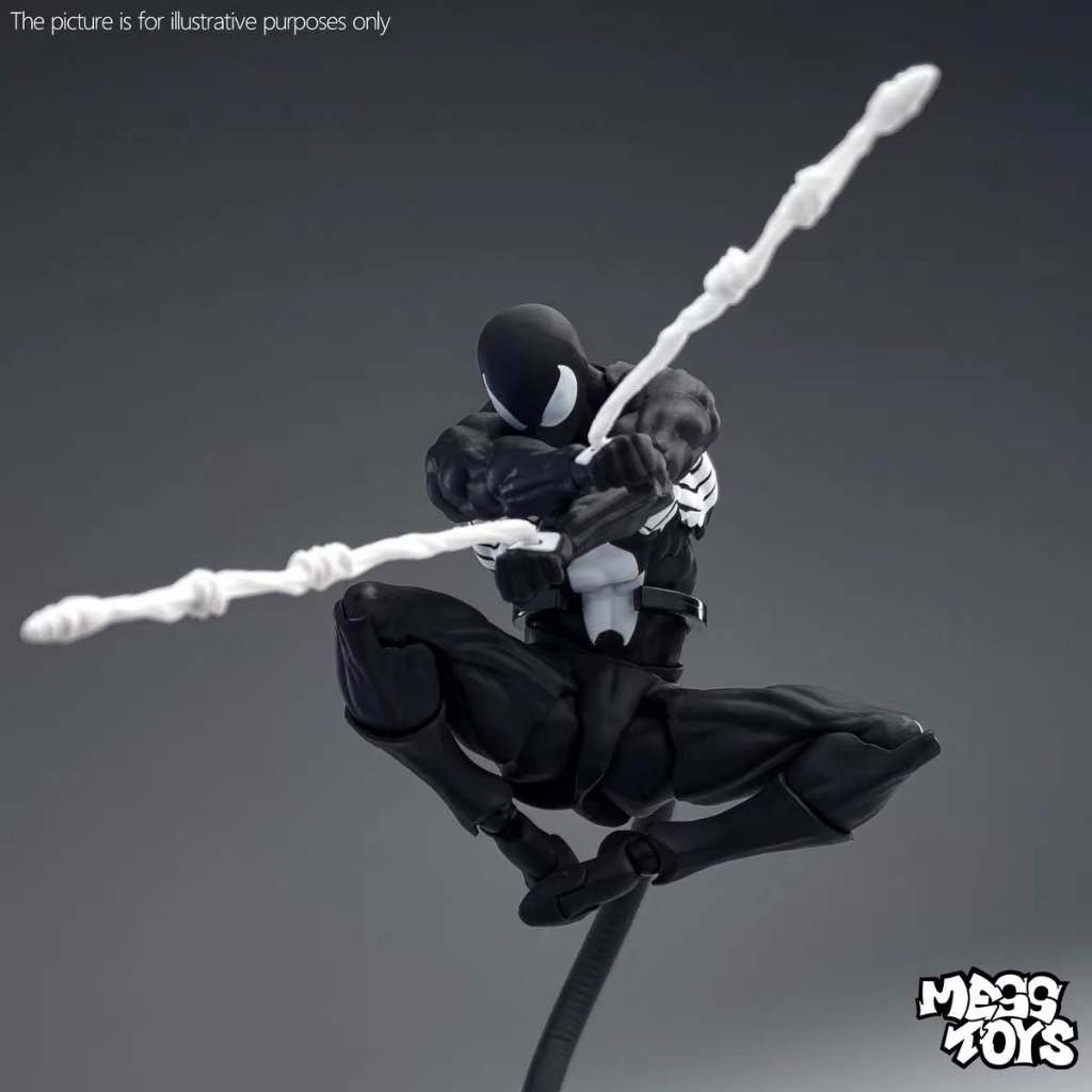 【P】Mess Toys CT Toys Revoltech Amazing Yamaguchi Black Suit Spiderman ...