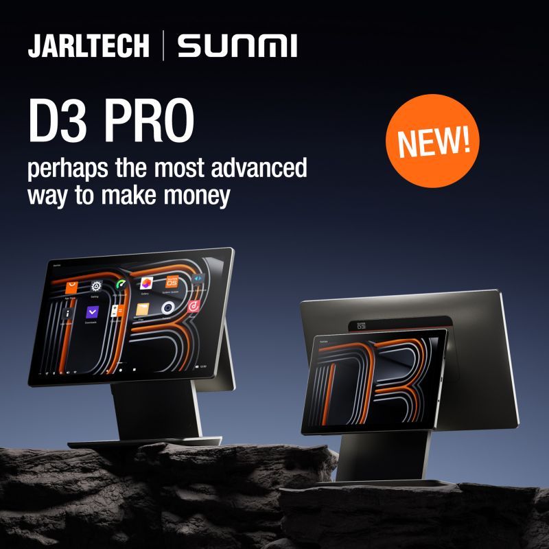 SUNMI D3 PRO All in One Dekstop POS Touchscreen Terminal 15.6