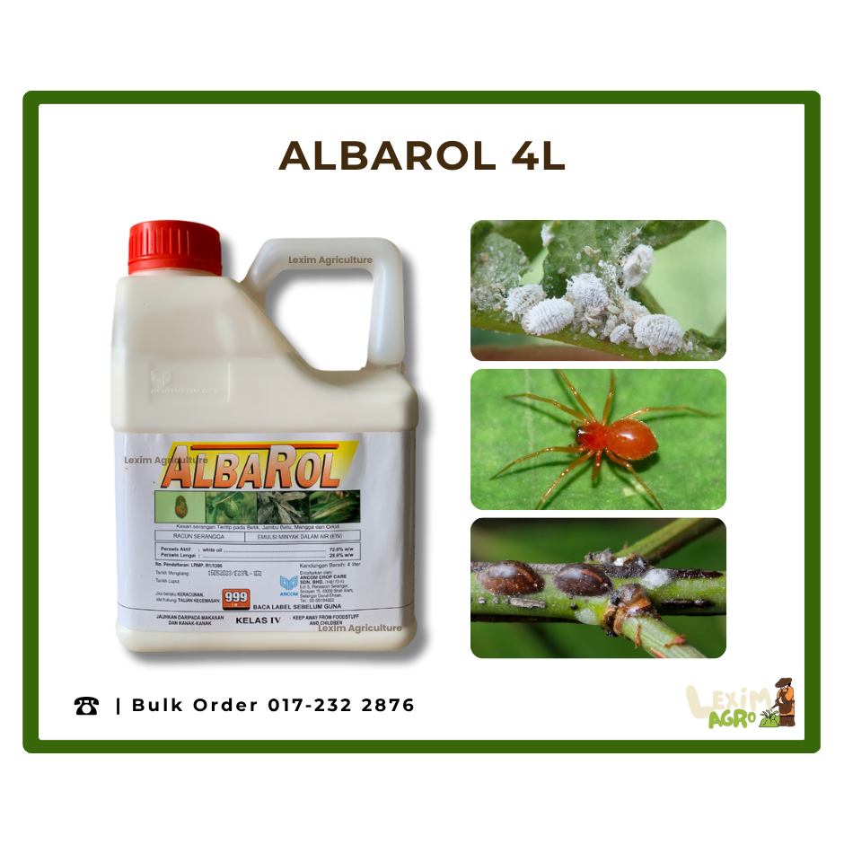 4L ALBAROL / RACUN SERANGGA / INSECTICIDE / 杀虫剂 | Shopee Malaysia