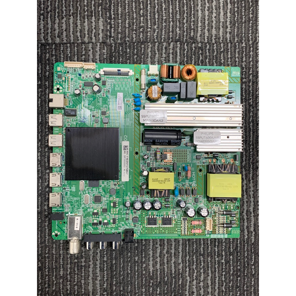 Carte Mère TV Philips 55PUH6400/88 - 715G7030-M0G-000-005N - Occasion