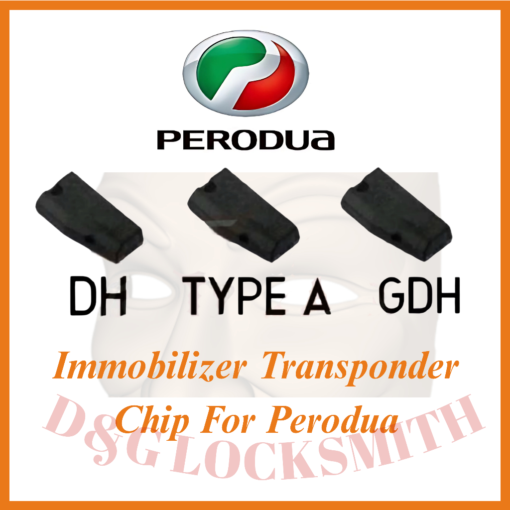 🔥 Next Day Delivery 🎁 PERODUA DH / GDH / A CHIP Immobilizer Auto Myvi ...