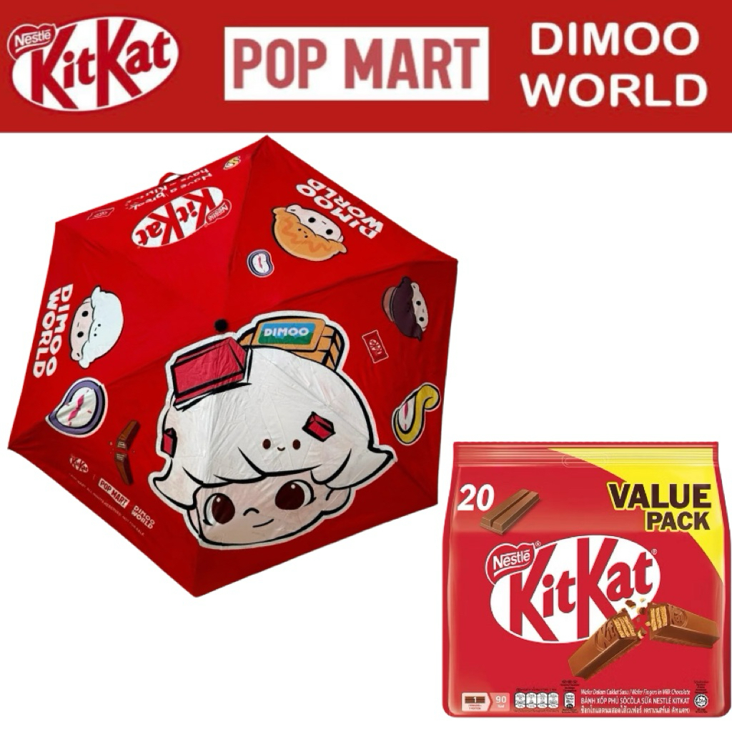 Dimoo KitKat NESTLE KitKat one 𝗣𝗮𝗰𝗸 | Shopee Malaysia