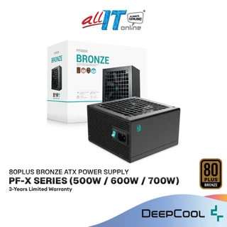 DEEPCOOL GAMERSTORM PFX PF500X PF600X PF700X 80Plus Bronze ATX Power Supply