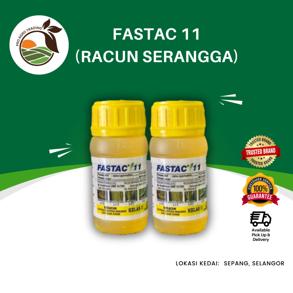 BASF FASTAC 11 Alpha Cypermethrin - Racun Ulat Ratus, Ulat Beluncas ...