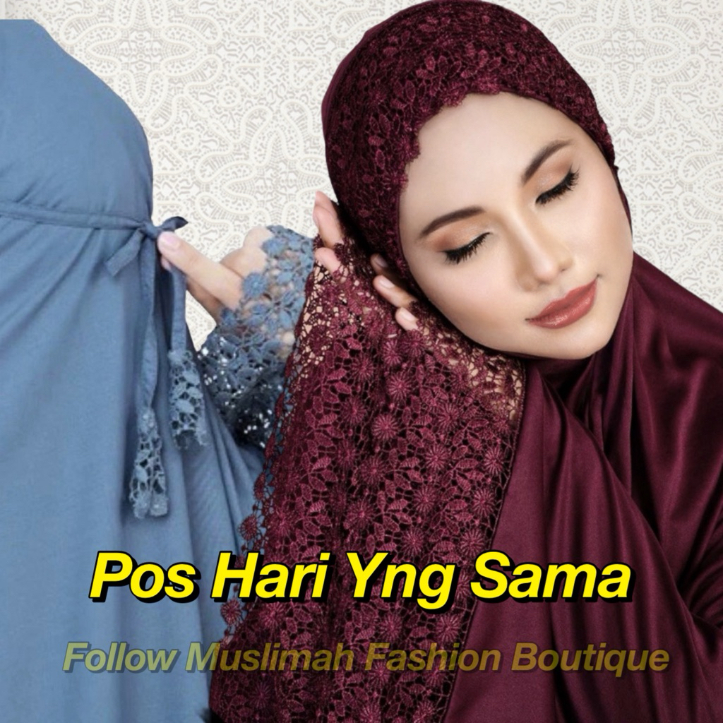 Telekung Cotton Viscos , Telekung Printed / Telekung Murah | Shopee ...