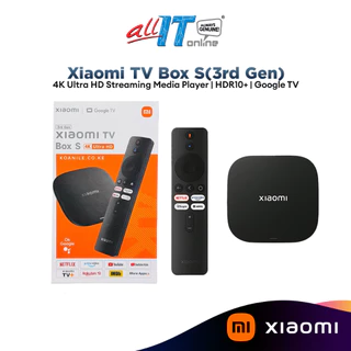 Xiaomi TV Box S (3rd Gen) 4K Ultra HD Streaming Media Player | HDR10+ | Google TV