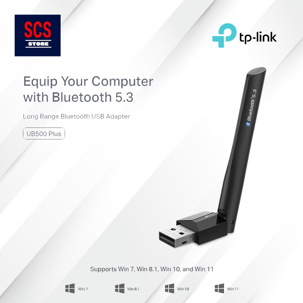TP-LINK UB500 Plus Long Range / UB5A Bluetooth 5.0 Nano USB Adapter ...