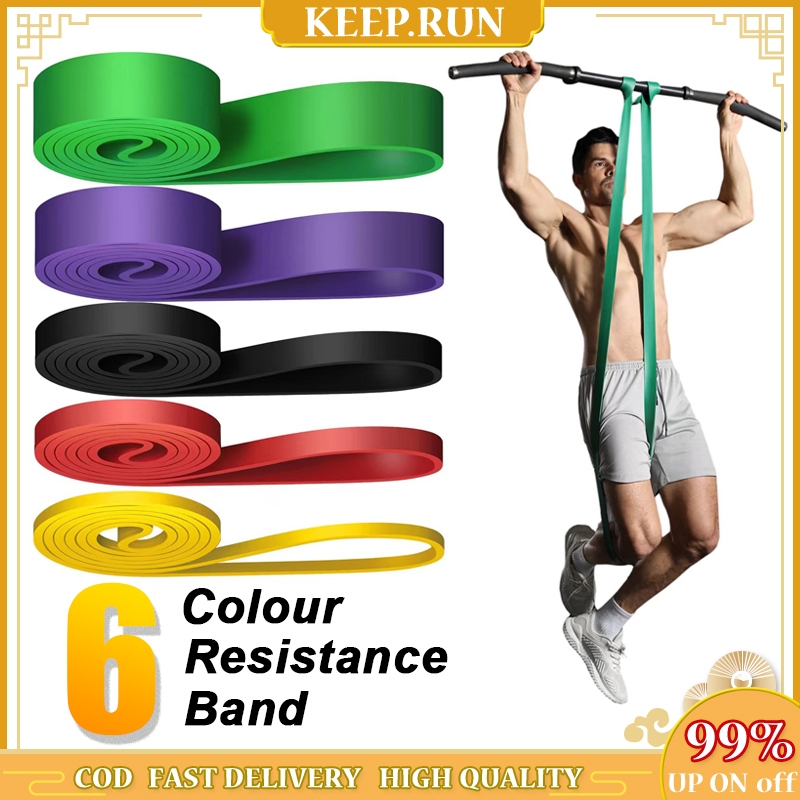 Gym Resistance Bands Natural Latex Elastic Band Exercise Fitness